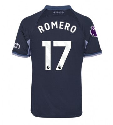 Tottenham Hotspur Cristian Romero #17 Bortatröja 2023-24 Kortärmad